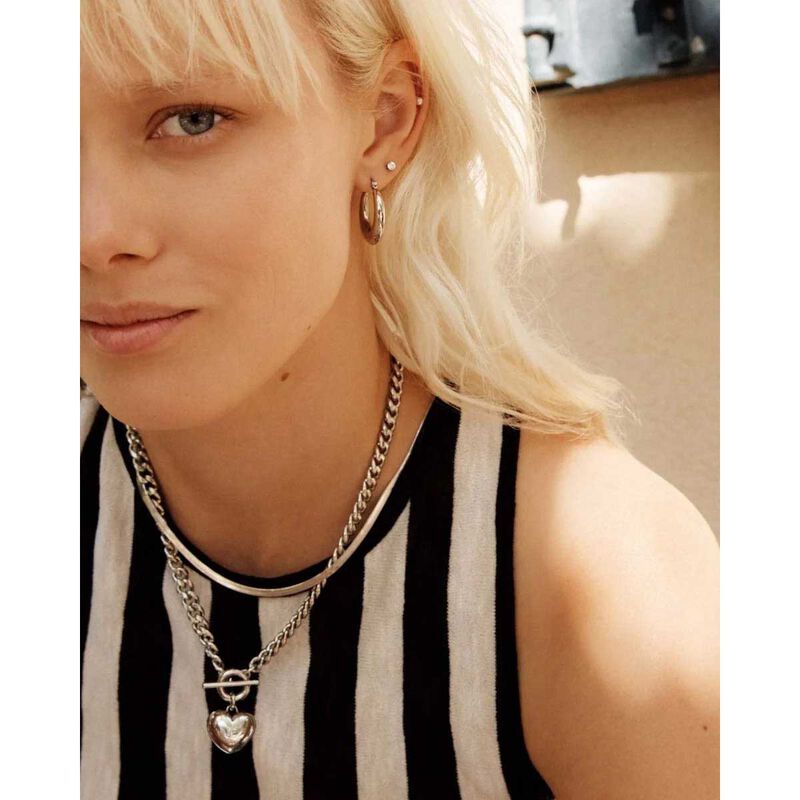 Edblad Barley Necklace Maxi Steel image number 1