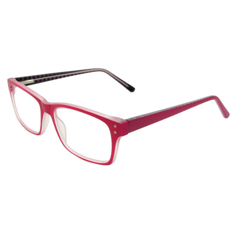On The Nose Lined Glasses - Pink image number 0