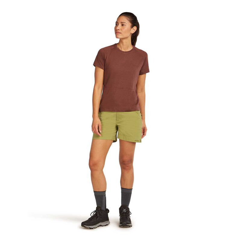 Icebreaker W Merino 200 Waffle Elevation SS Tee image number 3