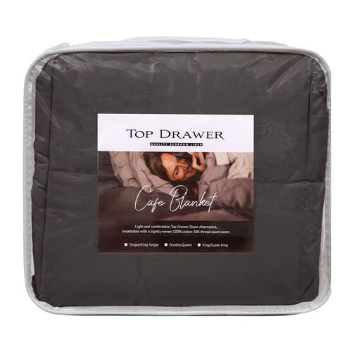 Top Drawer Down Alternative Cafe Blanket