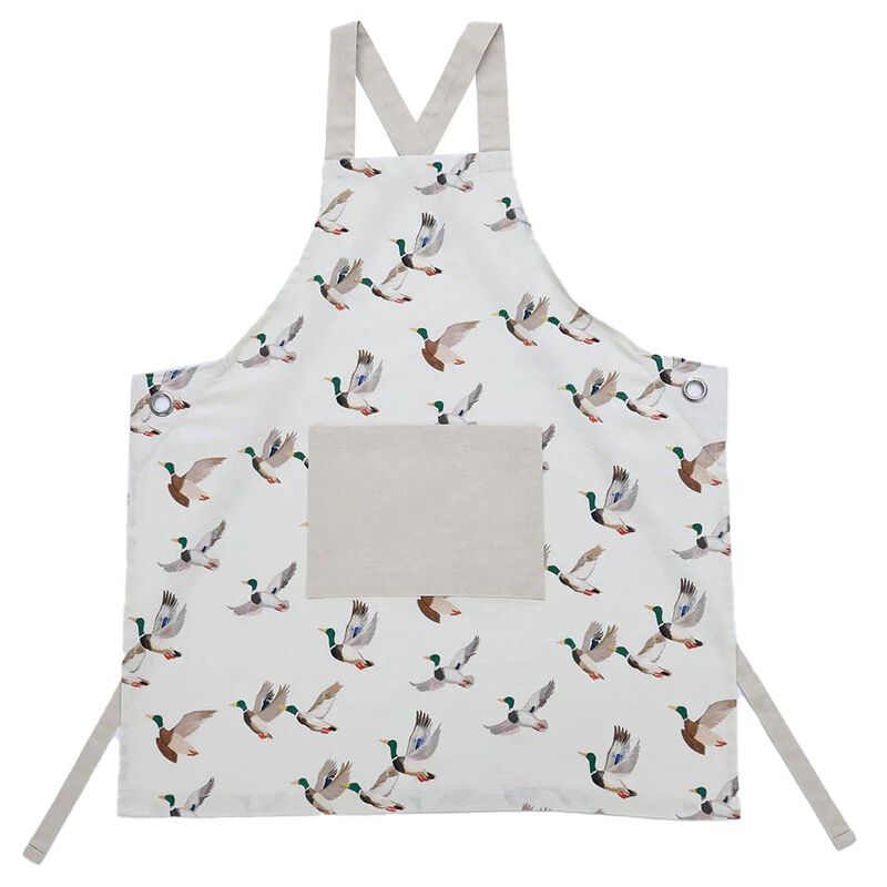 MM Linen Mallard Apron image number 0