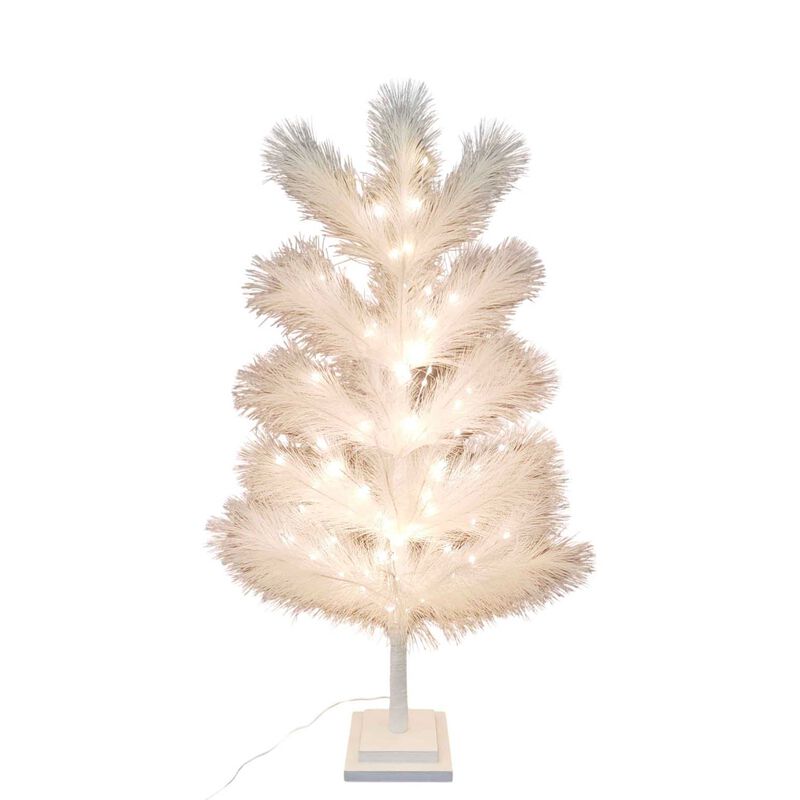 Whisp Tree With 82 LEDs Cream 90cm image number 0