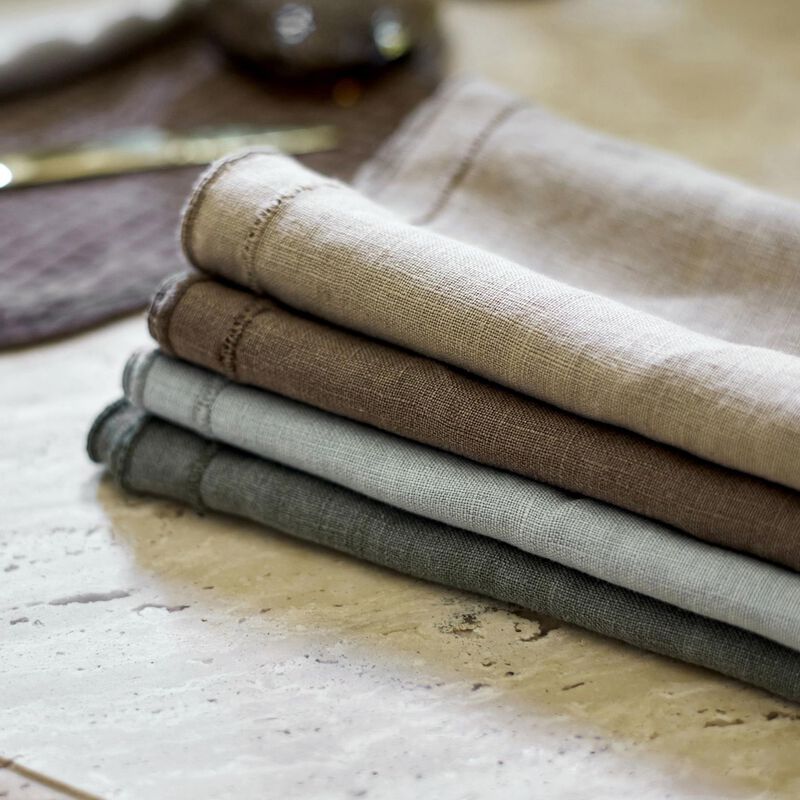 French Country Riley Napkin Fog Blue image number 1
