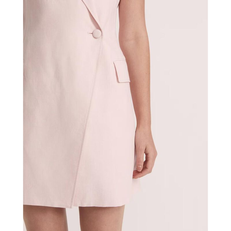 SABA Sienna Linen Vest Dress image number 2