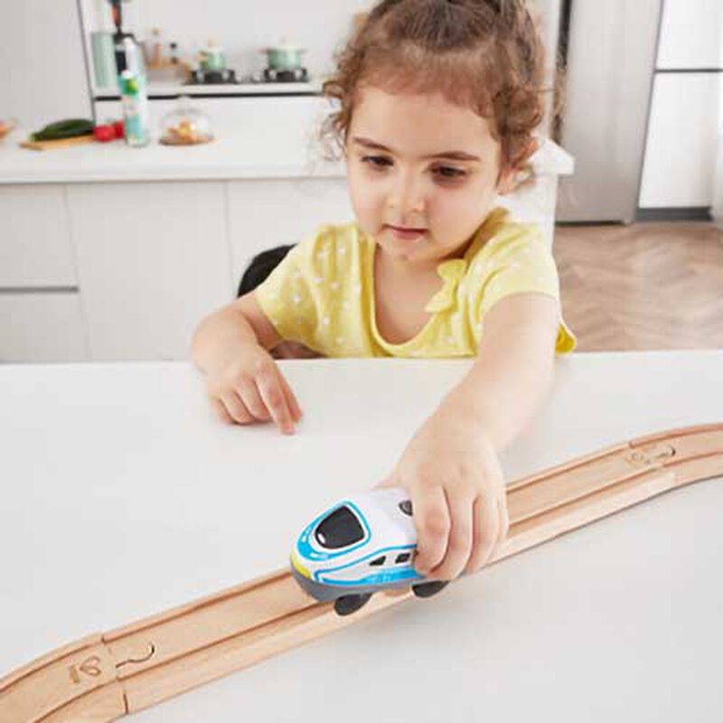Hape Battery Powered Intercity Loco - Blue image number 1