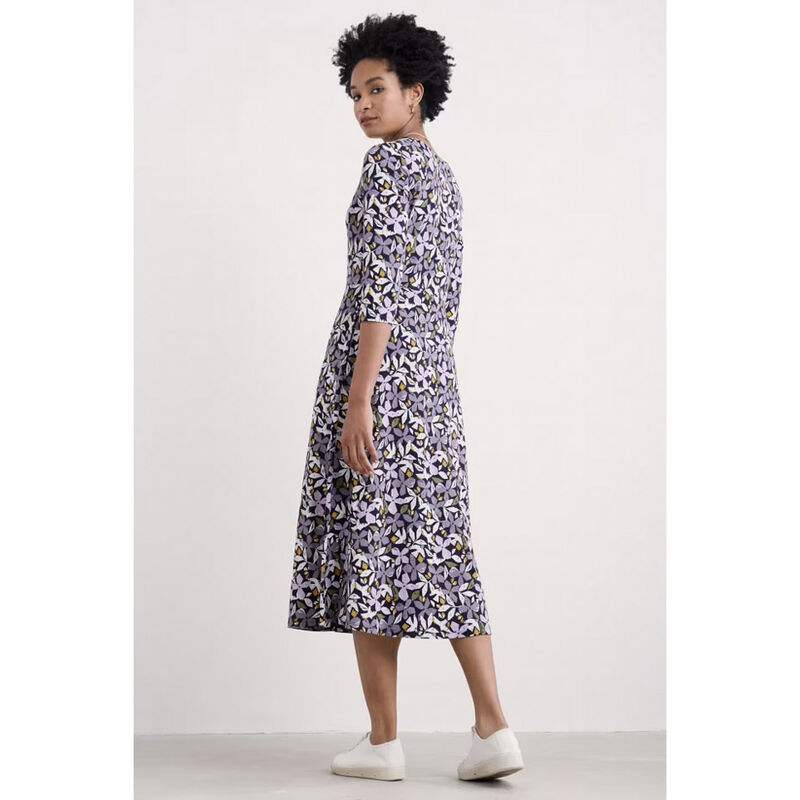 Seasalt Cornwall Helena Dress Headland Collage Maritime image number 1