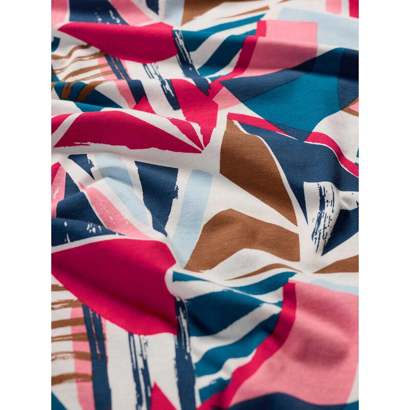 Seasalt Cornwall Sun Gleam Dress Spinnaker Sails Chalk image number 2