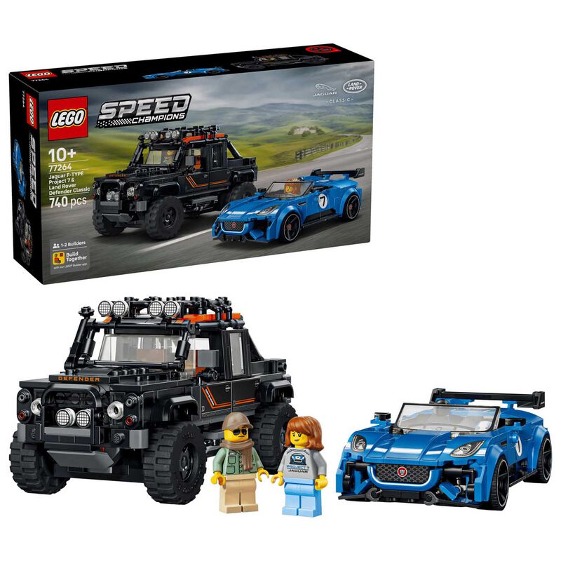 LEGO Speed Champions Jaguar Project 7 & Land Rover Defender image number 0