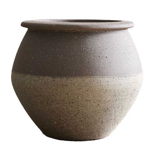 West Elm Sierra Salt Fired Angled Vase
