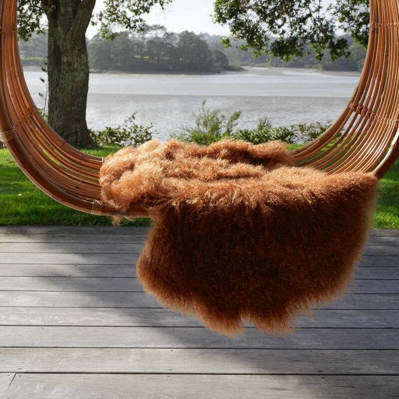Home Lab Tibetan Lambskin Rug image number 4