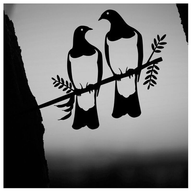 Metalbird NZ Kereru Pair image number 1
