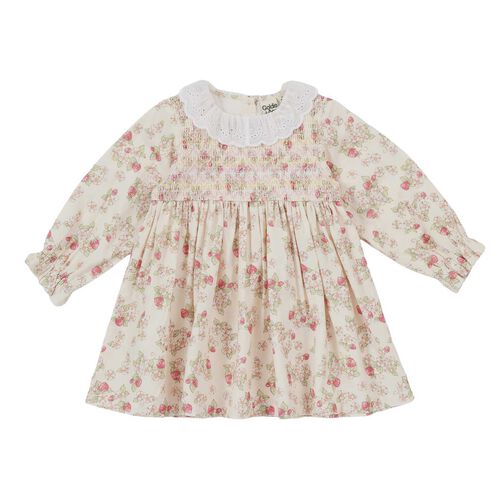 Goldie + Ace Strawberry Fields Shirt Dress 1-2Y