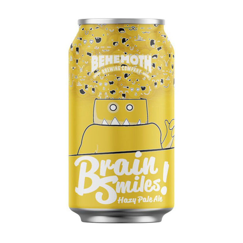 Behemoth Brain Smiles Hazy Pale Ale 5.4% 330ml image number 0