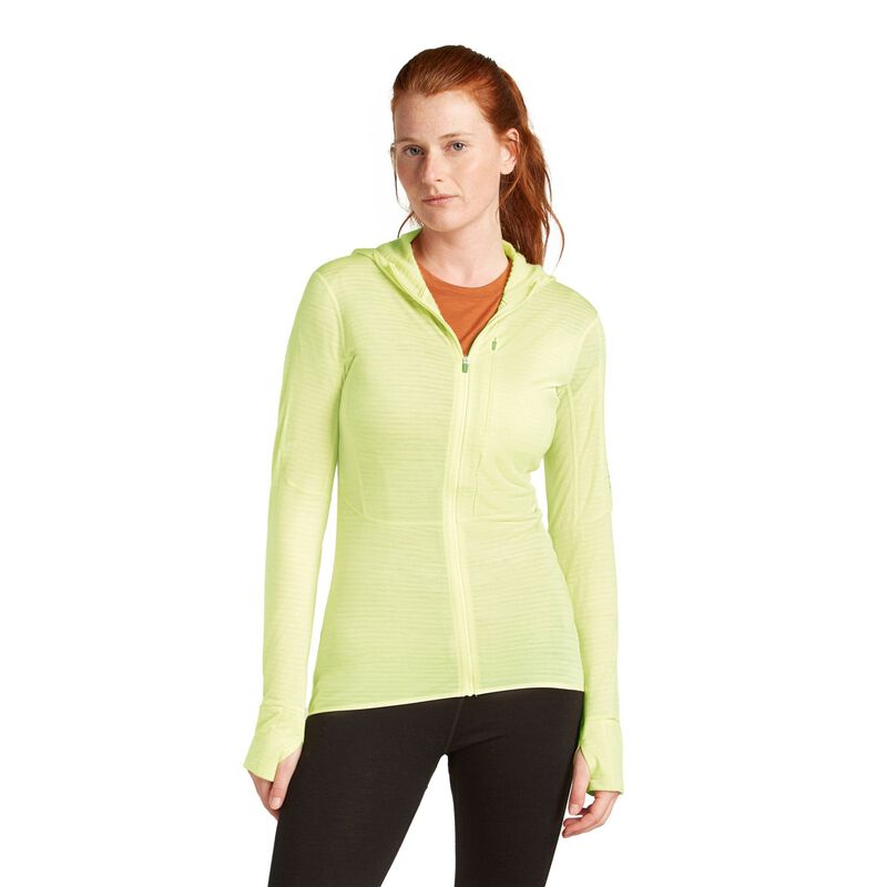 Icebreaker W Merino Blend 200 RealFleece Descender LS Zip Hoodie image number 0