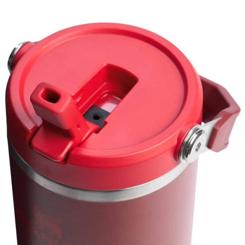 Stanley The IceFlow&trade; Flip Straw Tumbler 30oz Cranberry image number 2