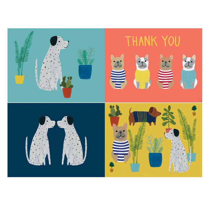 Roger La Borde Chouchou Dogs Notecards Boxed 4 x 2 image number 1