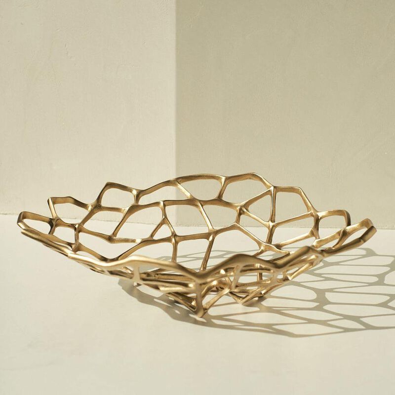 Tom Dixon Bone Bowl Large Brass image number 2