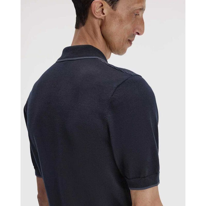 Fred Perry Tonic Waffle Knitted Shirt image number 1