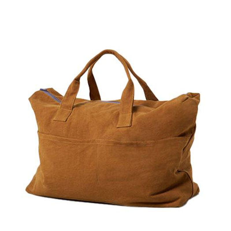 Citt&agrave; Marlo Contrast Overnight Bag Masala image number 0
