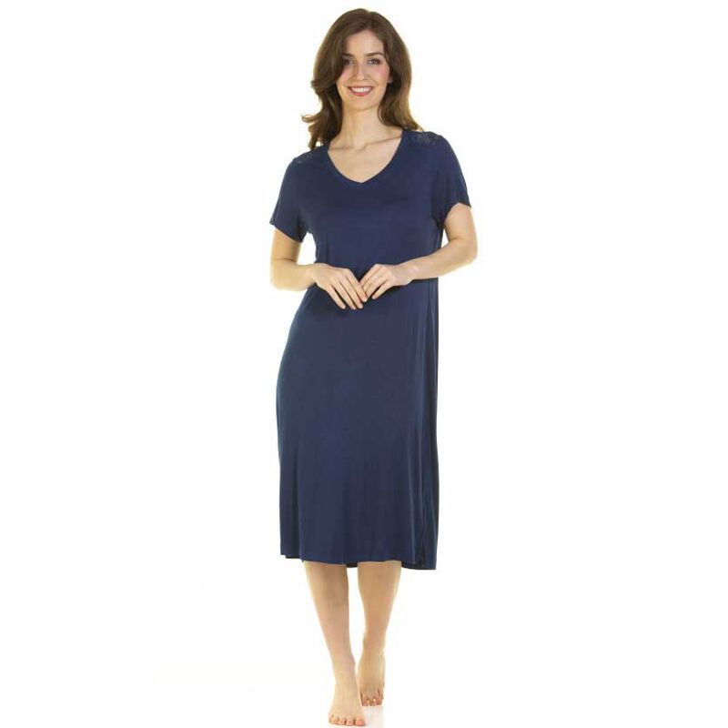 La Marquise Bamboo Lace SS Nightdress image number 1