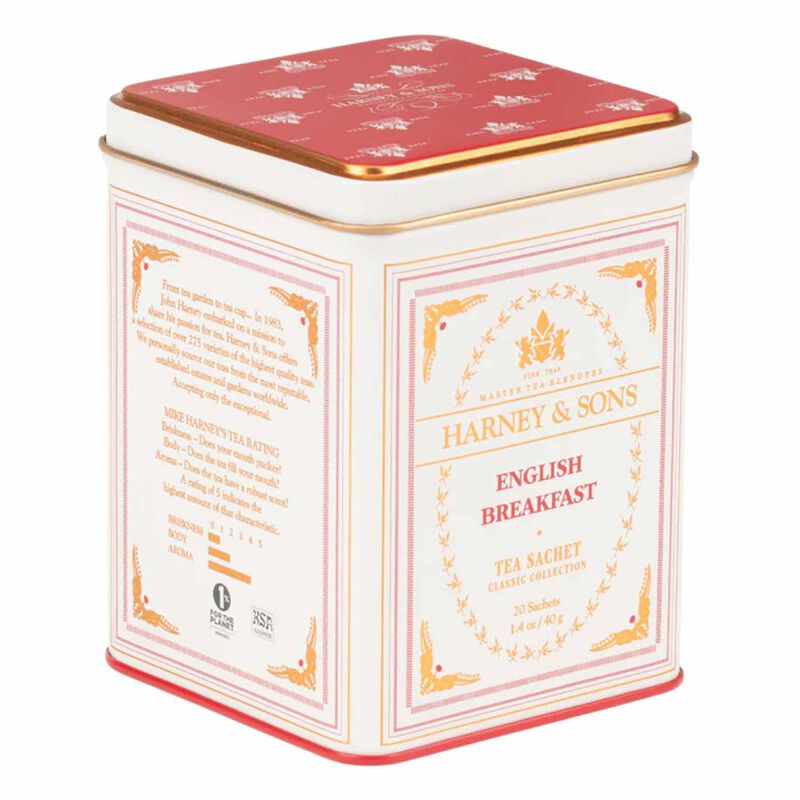 Harney & Sons HT English Breakfast Tin 20 Sachets image number 0