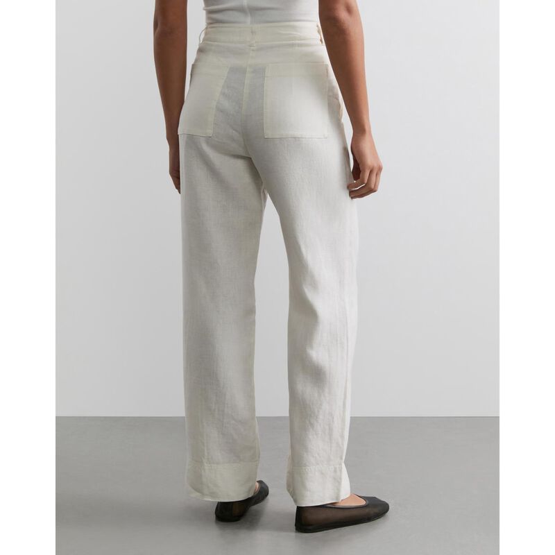JAG Kayla Linen Pintuck Pant image number 4