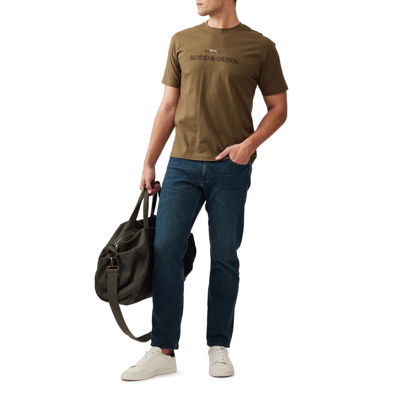 Rodd & Gunn The Peaks Logo Tee image number 7