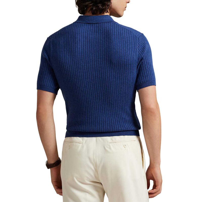 Polo Ralph Lauren Rib-Knit Cotton Johnny-Collar Sweater image number 1