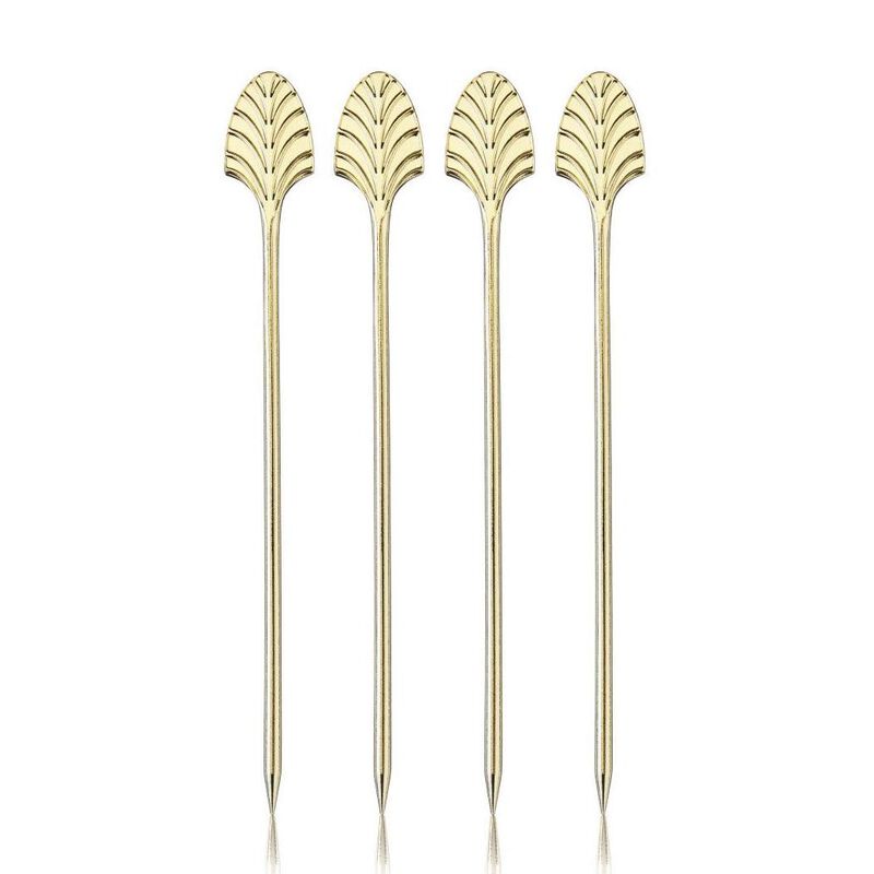 Belmont: Art Deco Cocktail Picks By Viski® image number 0