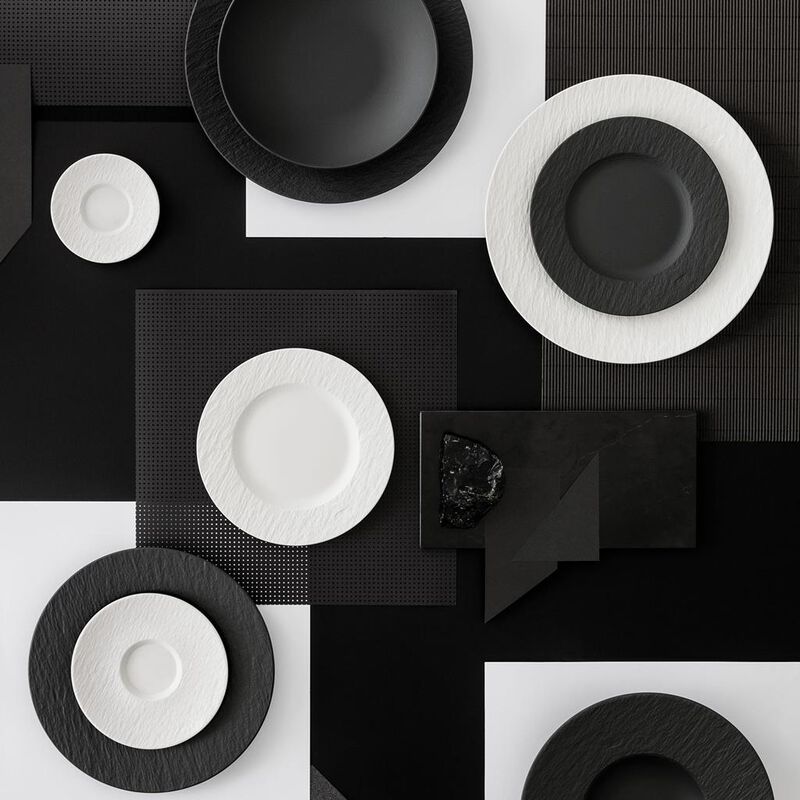 Villeroy & Boch Manufacture Rock Blanc Salad Plate image number 2