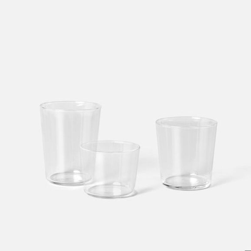 Citt&agrave; Glass Tumbler Set Of 4 Clear 500ml 9cmdiax11.2cmh image number 2