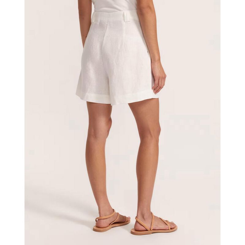 SABA Lila Linen Pleat Front Short image number 1