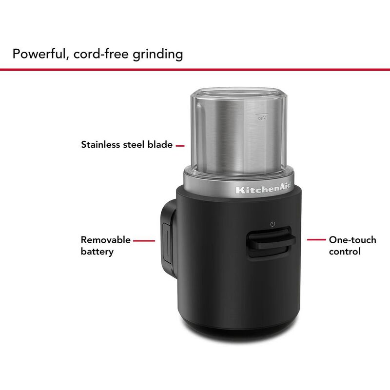 KitchenAid Cordless Go Coffee Grinder image number 1