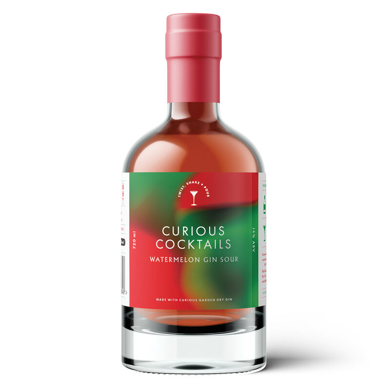 Curious Cocktails Watermelon Gin Sour 14% 720ml image number 0