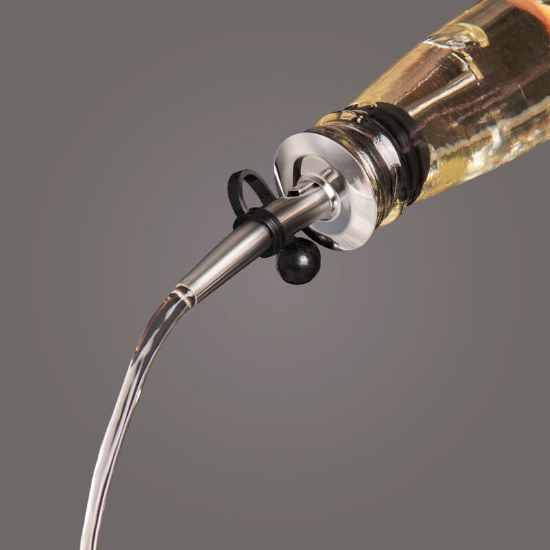 Vacu Vin Bottle Pourer With Cap 2 Piece image number 1