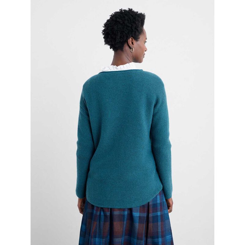 Seasalt Cornwall Fruity Jumper II Dark Eden image number 1