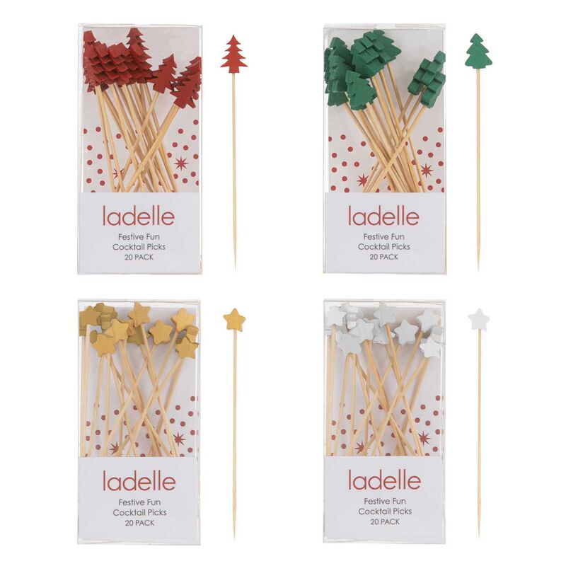 Ladelle Festive Fun 20pc Cocktail Pick image number 0