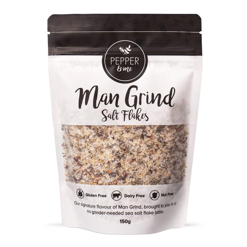 Pepper & Me Level Up Man Grind Salt Flakes 150g image number 0