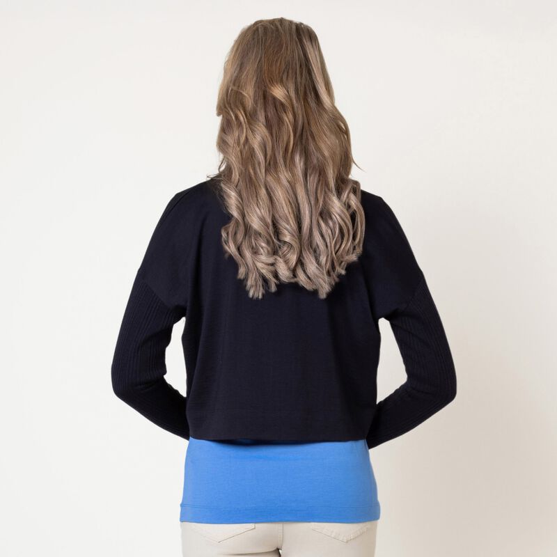 B Merino Zip Cardi image number 9