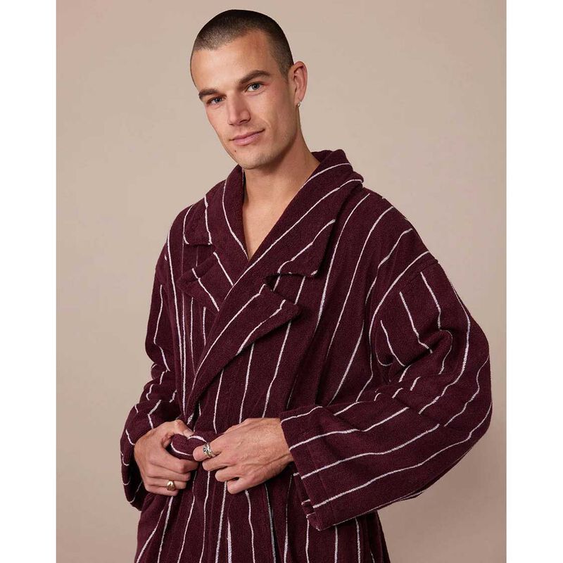 HOMMEY. Pinstripe Robe image number 2