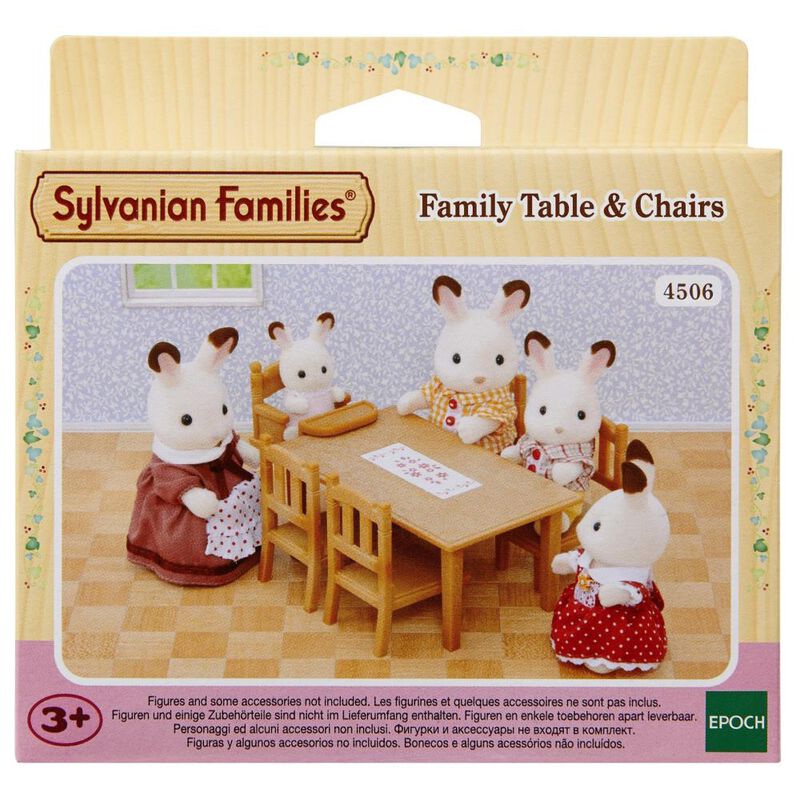 Sylvanian Familes Family Table And Chair image number 0