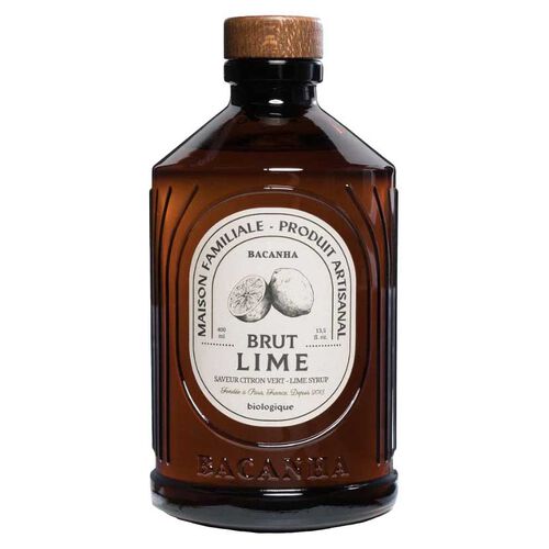 Bacanha Sirop Brut de Lime 400ml
