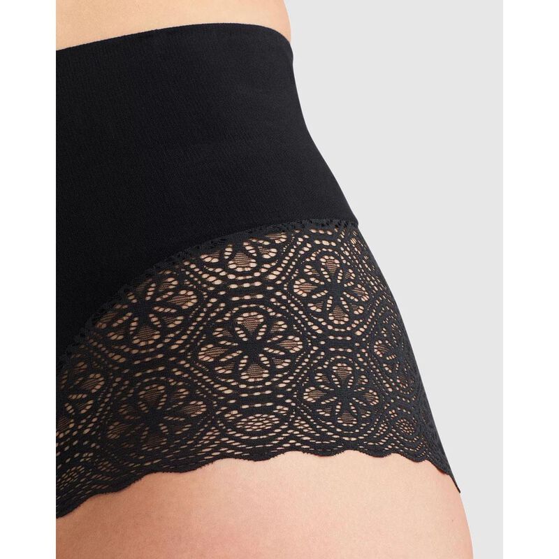 Nancy Ganz Bamboo & Lace Waisted Brief image number 2