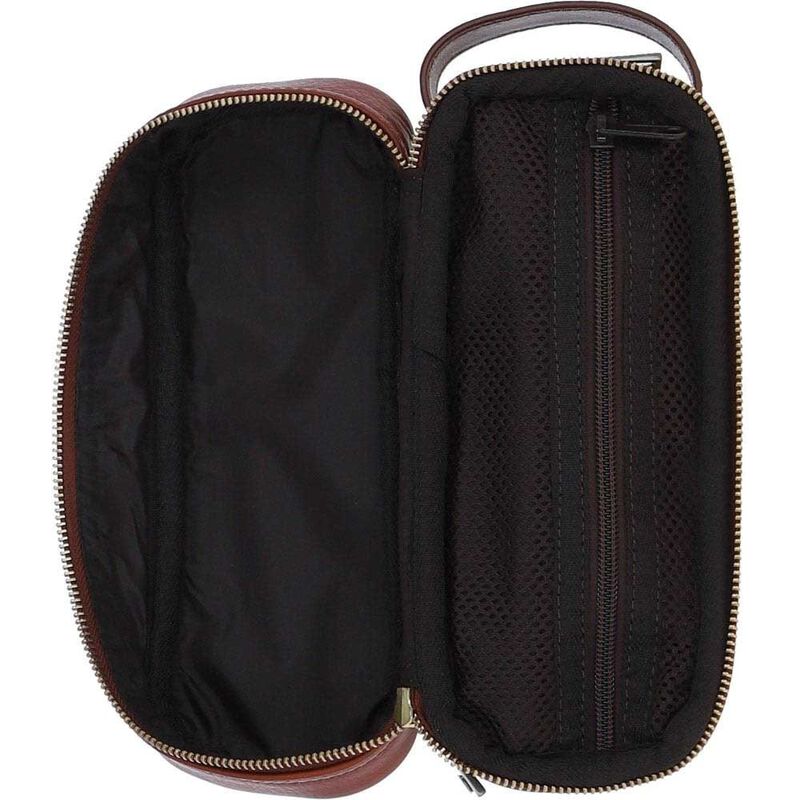 Ashwood Leather Men's Zip Washbag image number 10