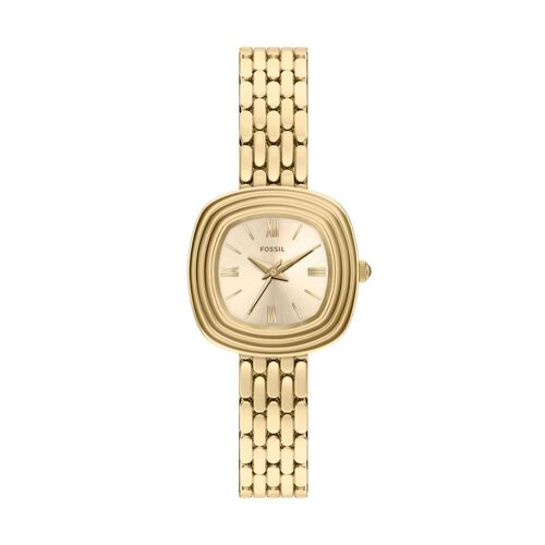 Fossil Emerson 30mm Three-Hand Gold-Tone Stainless Steel Watch