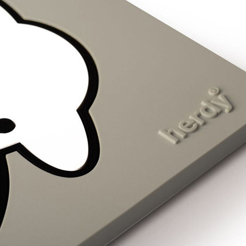 Herdy Hello Pvc Coaster image number 1
