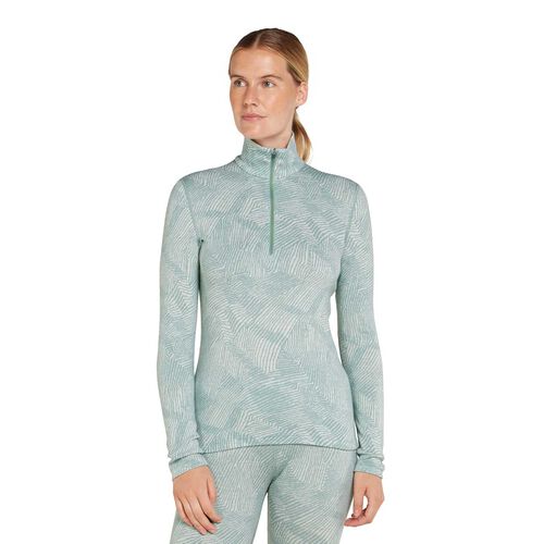 Icebreaker W Merino 260 Vertex LS Half Zip Frozen Forms