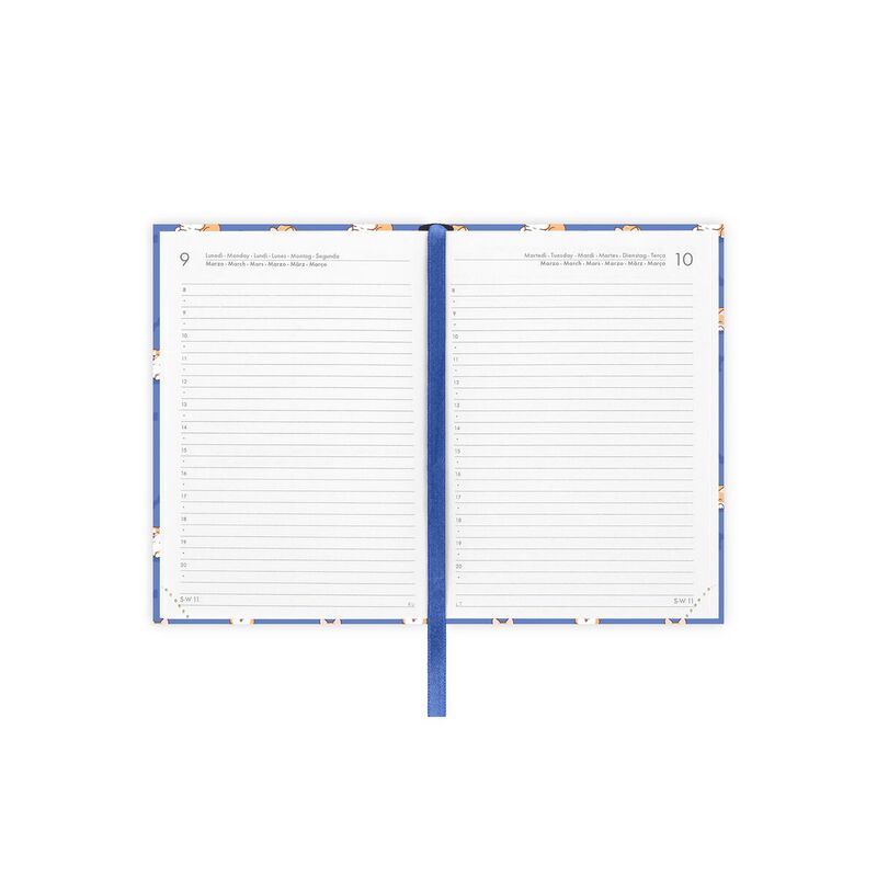 Legami Corgi 2026 Photo Daily Diary Small Blue image number 2