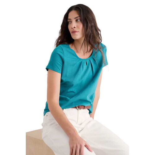 Seasalt Cornwall Appletree T-Shirt Azurite