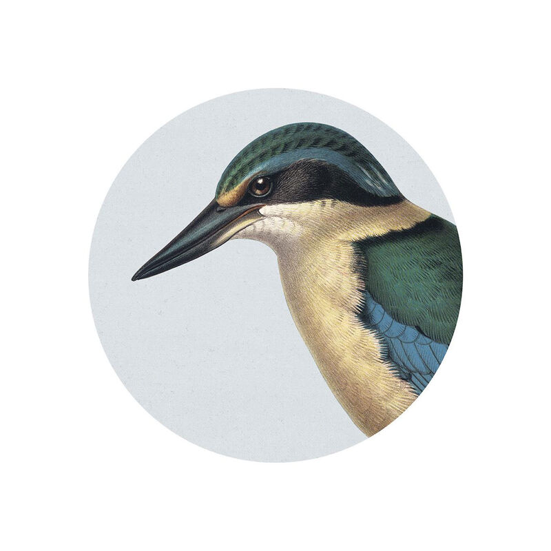 Hushed Blue Kingfisher Art Spot Small image number 0